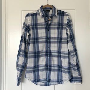 Zara Man Black Tag plaid shirt